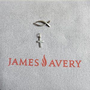 Bundle of 2 RETIRED Sterling Silver James Avery charms